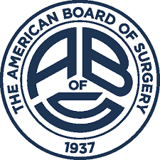 Logo of the American Board of Surgery.