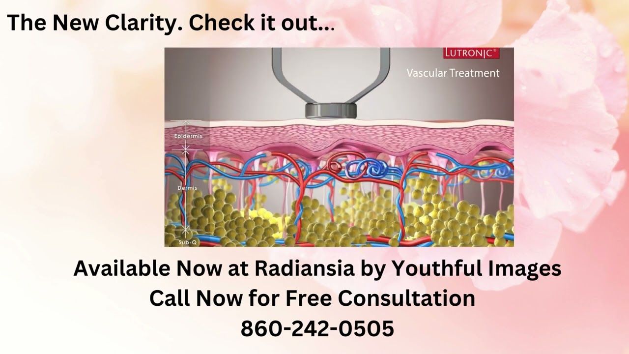 Vascular treatment illustration with consultation information.